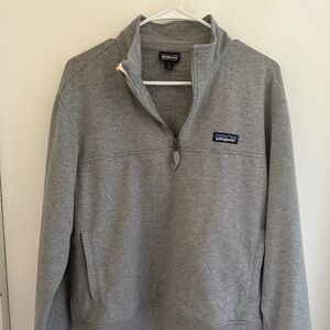 Patagonia - Women’s Ahnya Pullover Grey Heather 1/2 Zip Sweater